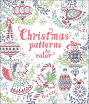 Christmas Patterns to Color book cover