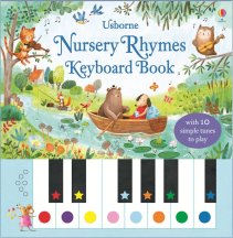 Nursery Rhymes Keyboard Book book cover