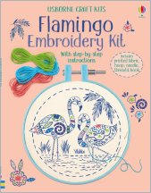 Embroidery Kit: Flamingo book cover