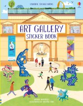 Art Gallery Sticker Book book cover