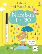 First Wipe-Clean Numbers 1 to 20 book cover