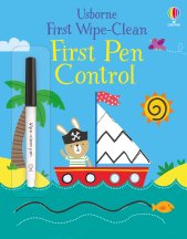 First Wipe-clean First Pen Control book cover