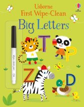 First Wipe-Clean Big Letters book cover