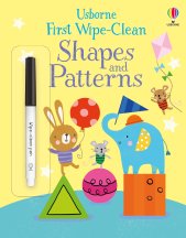 First Wipe-clean Shapes & Patterns book cover