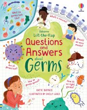 Lift-the-flap Questions and Answers about Germs book cover