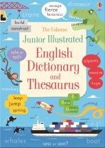 Junior Illustrated English Dictionary and Thesaurus book cover