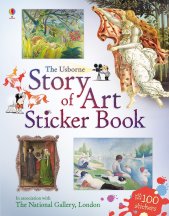 Story of Art Sticker Book book cover