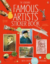 Famous Artists Sticker Book book cover