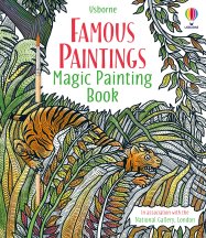 Famous Paintings Magic Painting Book book cover