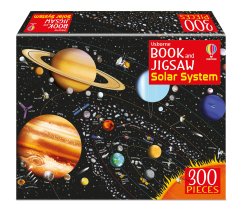 Usborne Book and Jigsaw The Solar System book cover