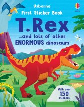 First Sticker Book T. Rex book cover