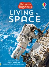 Living in Space (Usborne Beginners) book cover