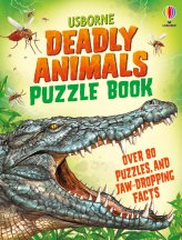 Deadly Animals Puzzle Book book cover
