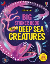 Big Sticker Book Weird Deep Sea Creatures book cover