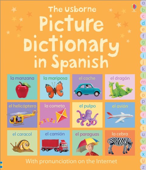 Picture Dictionary in Spanish book cover