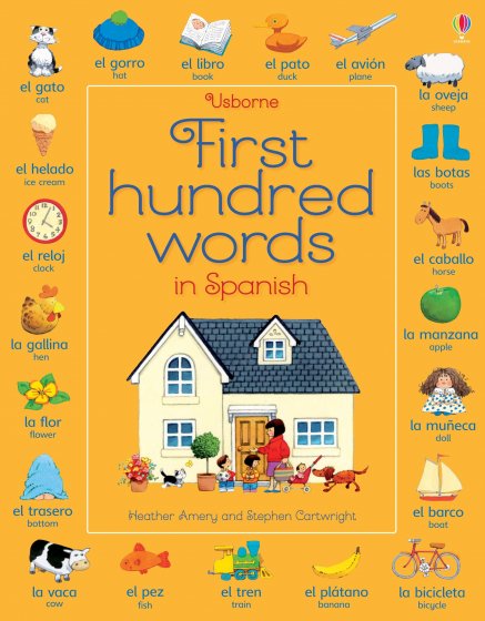 First Hundred Words in Spanish book cover