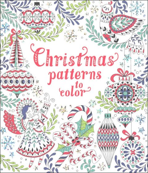 Christmas Patterns to Color book cover