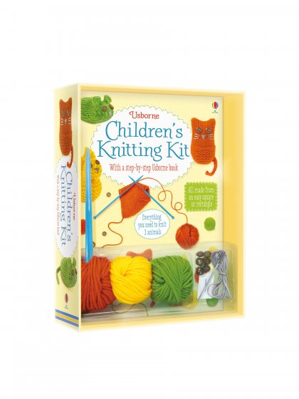 Children's Knitting Kit book cover
