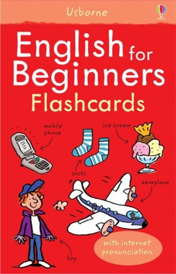 English for Beginners Flashcards book cover