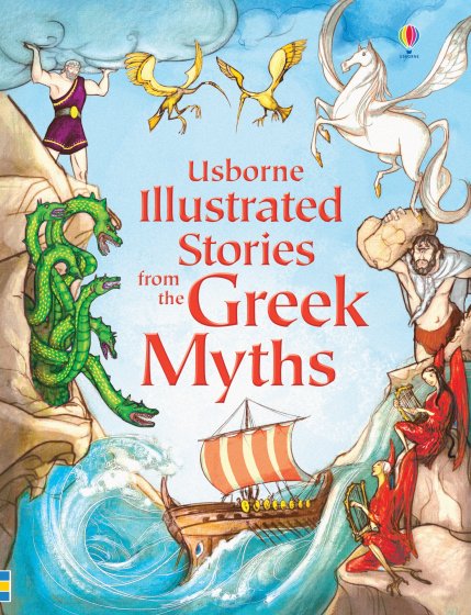 Illustrated Stories from the Greek Myths book cover