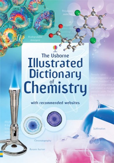 Usborne Illustrated Dictionary of Chemistry book cover
