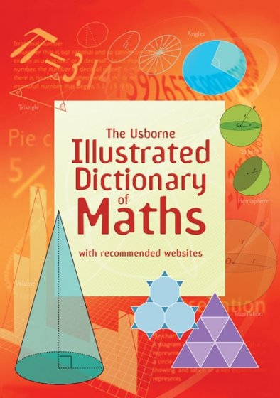Usborne Illustrated Dictionary of Maths book cover