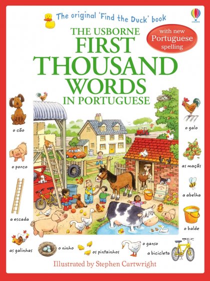 First Thousand Words in Portuguese book cover