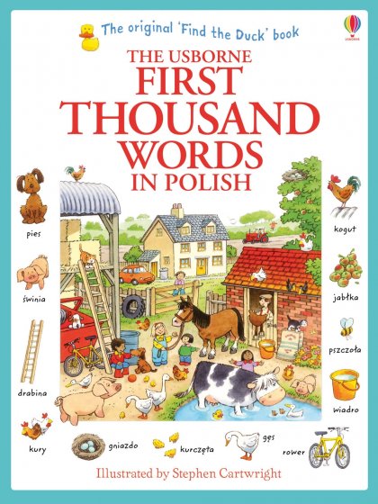 First Thousand Words in Polish book cover