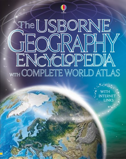 The Usborne Geography Encyclopedia book cover
