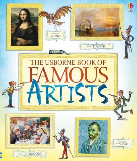 Book of Famous Artists book cover