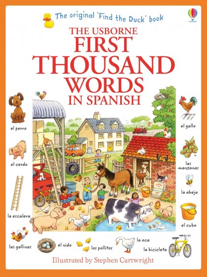 First Thousand Words in Spanish book cover