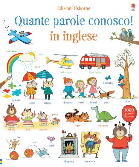 Quante parole conosco! in inglese copertina