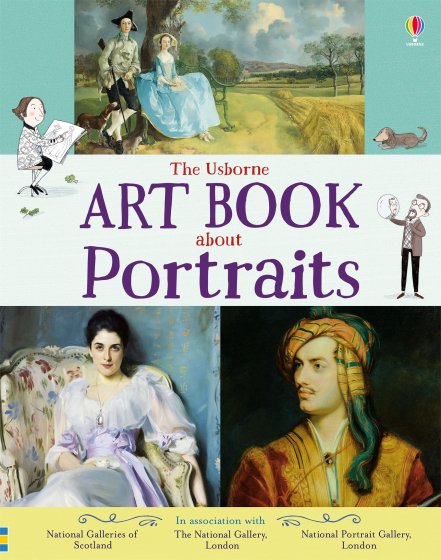 Art Book About Portraits book cover
