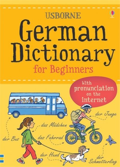 German Dictionary for Beginners book cover