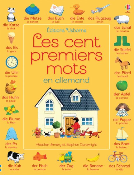 Les cent premiers mots en allemand couverture
