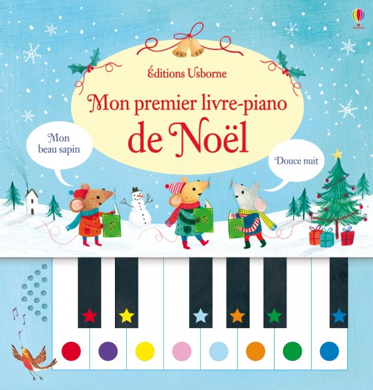 Mon premier livre-piano de Noël couverture