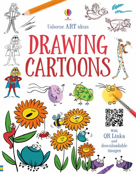 Art Ideas Drawing Cartoons book cover
