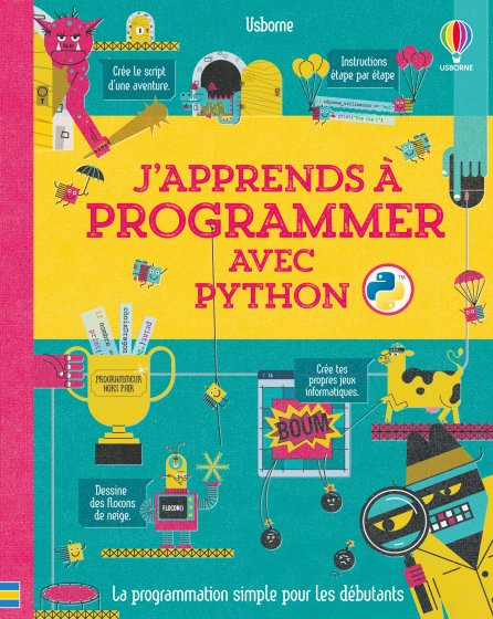 J'apprends à programmer avec Python couverture