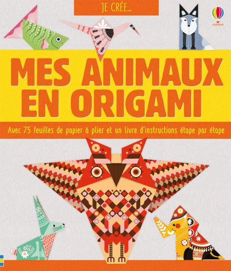 Mes animaux en origami couverture
