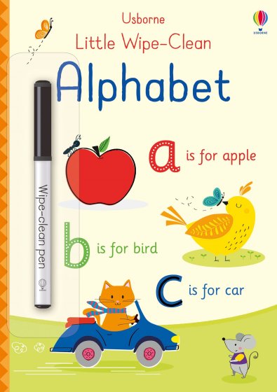 Little Wipe-Clean Alphabet book cover