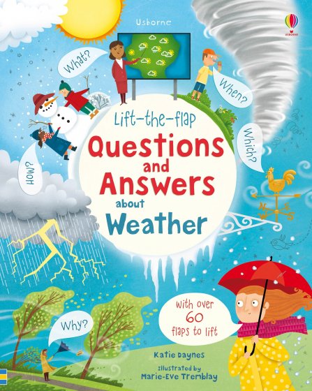 Lift-the-flap Questions and Answers about Weather book cover