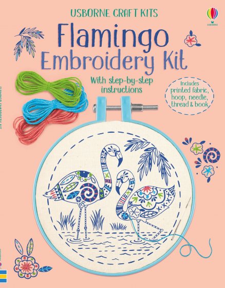 Embroidery Kit: Flamingo book cover