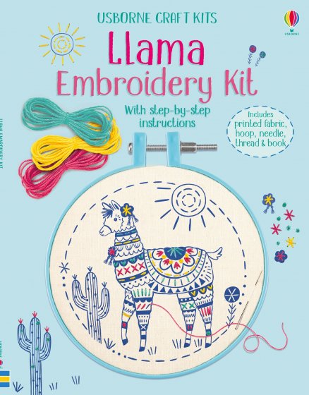 Embroidery Kit: Llama book cover