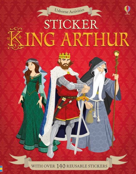 Sticker King Arthur book cover