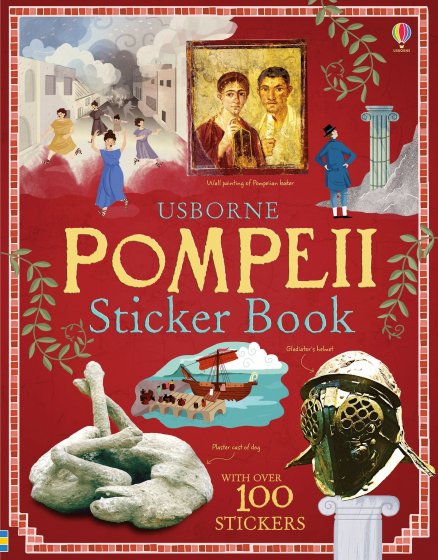 Pompeii Sticker Book book cover