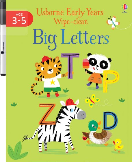 Early Years Wipe-Clean Big Letters book cover