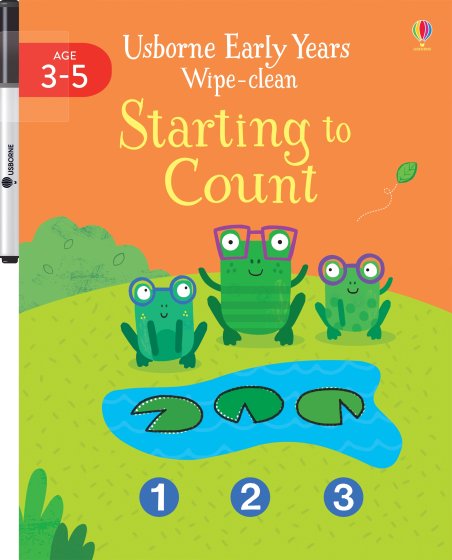 Early Years Wipe-Clean Starting to Count book cover