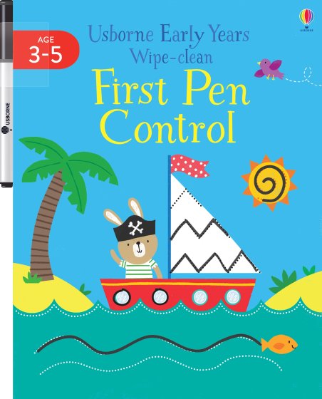 Early Years Wipe-Clean First Pen Control book cover