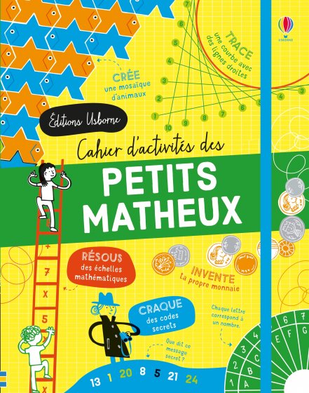 Cahier d'activités des petits matheux couverture