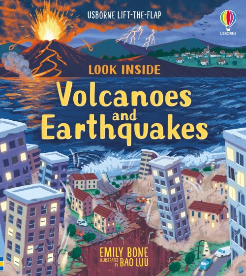 Look Inside Volcanoes and Earthquakes book cover